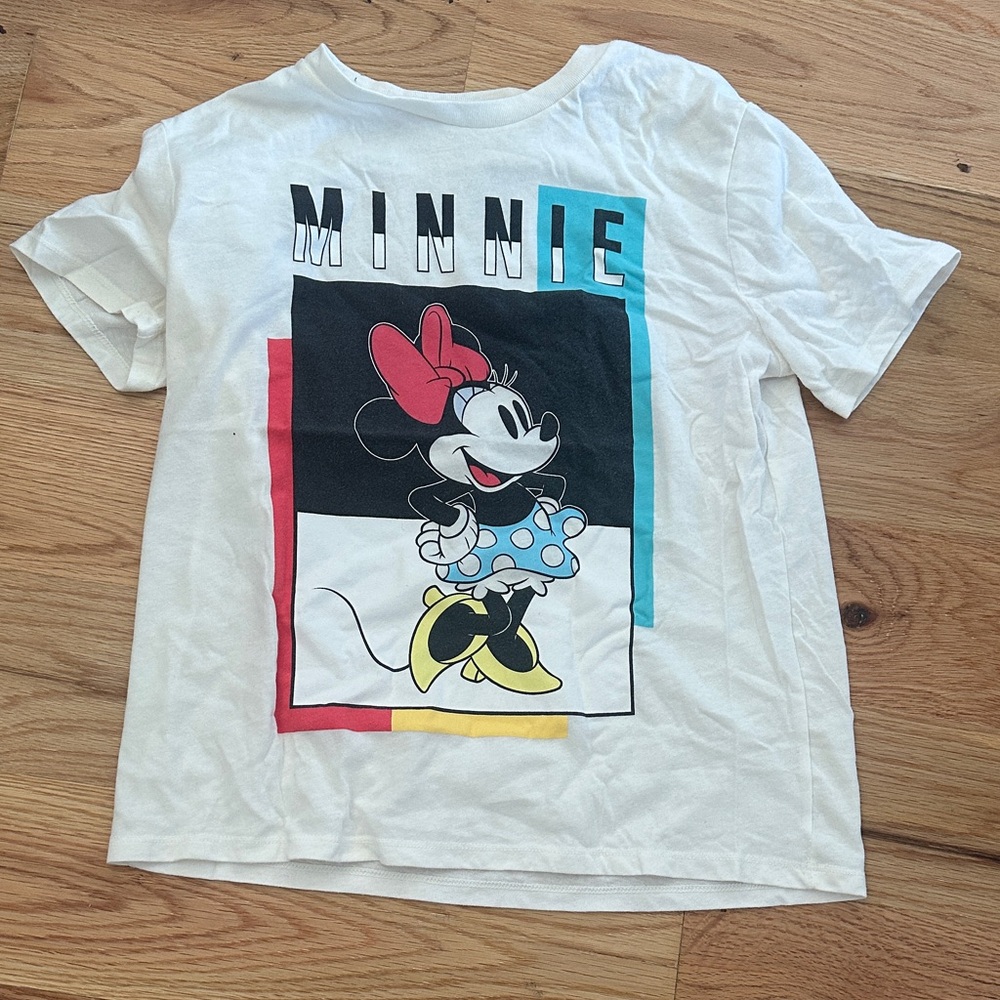 Disney Minnie Mouse Graphic Tee - White